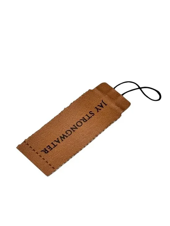 New Jay Strangwater Mini Vase Hand Blown Glass Ginger Flower Brown Rhinestones - Picture 8 of 9